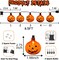 Halloween Pumpkin String Lights - 8.5 Feet (10 Clear Pumpkin)